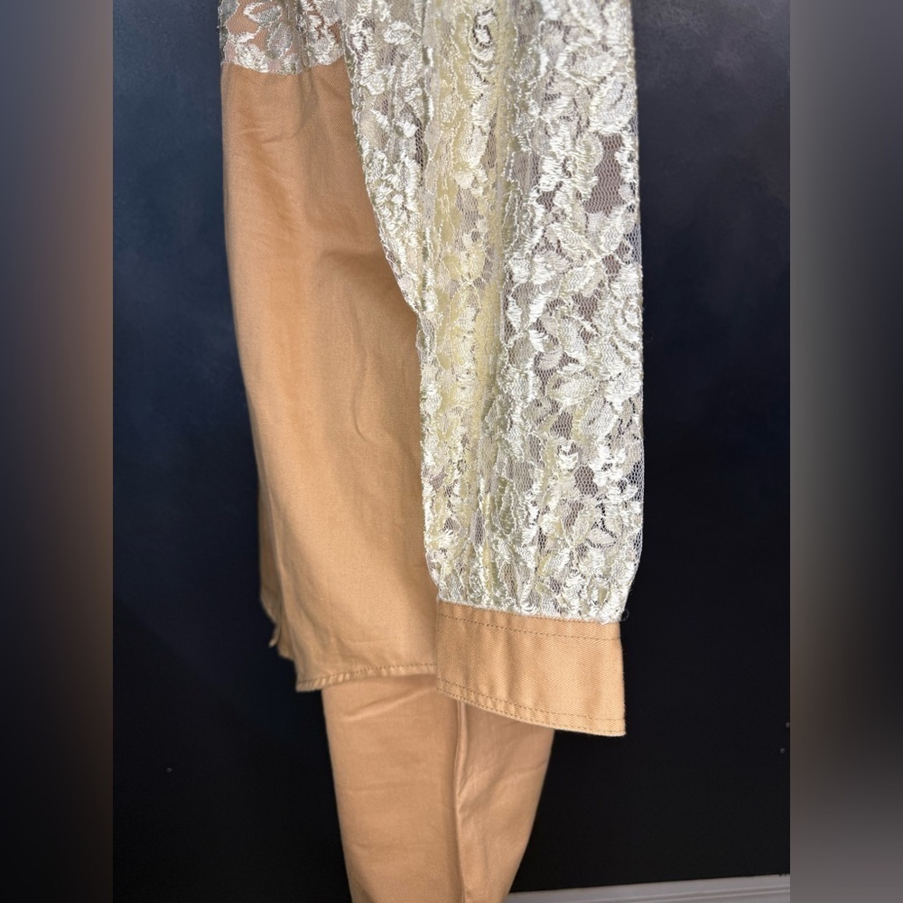 Vintage Lacy Afternoon Two-Piece Set – NWT – Embellished Shirt & Pants - Picture 9 of 15